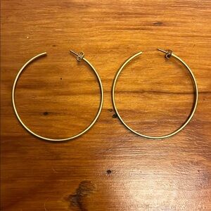 Elegant Gold Hoop Earrings